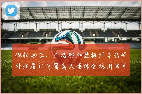 德转动态：王浩然加盟梅州李岳峰外租厦门飞鹭高天语转会杭州临平吴越